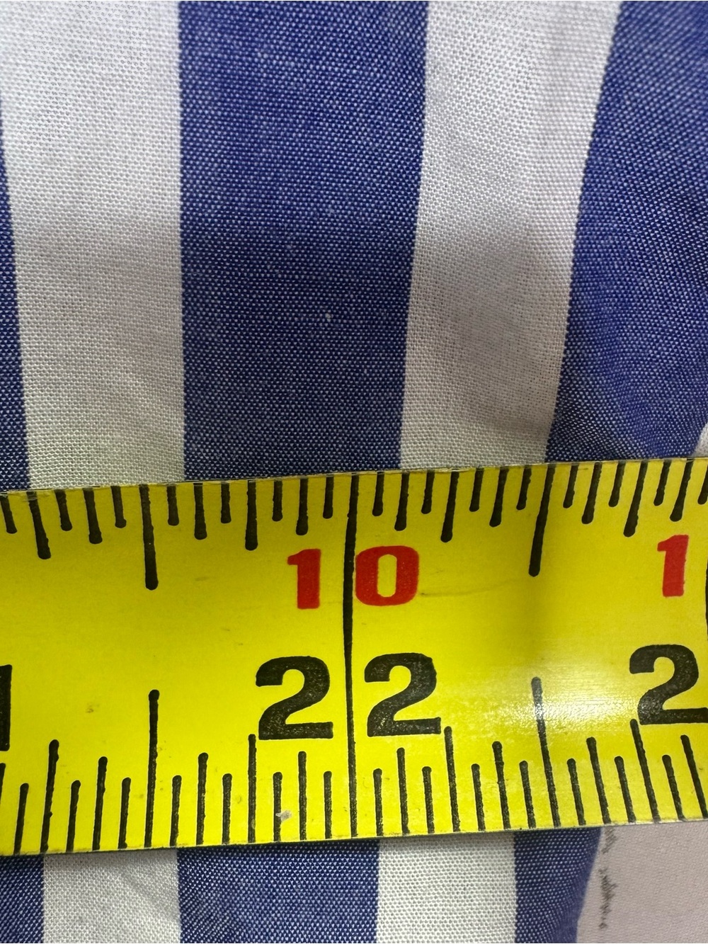 J.Crew Blue White Stripe Cotton Poplin Maxi Dress Belted Coastal Preppy Nautical - Picture 14 of 16